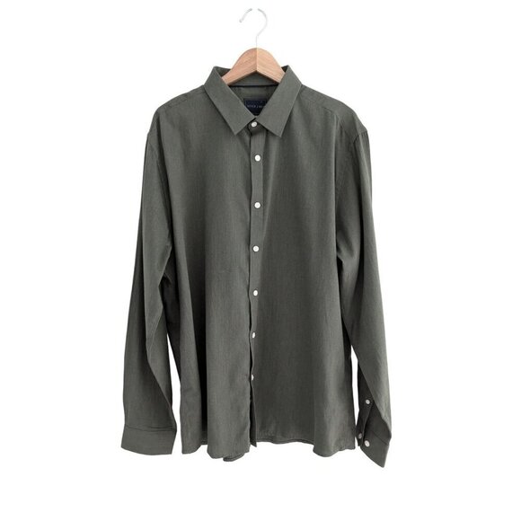 Stitch Note Classic Long Sleeve Egyptian Cotton Button Down Shirt Size XL - Picture 1 of 8
